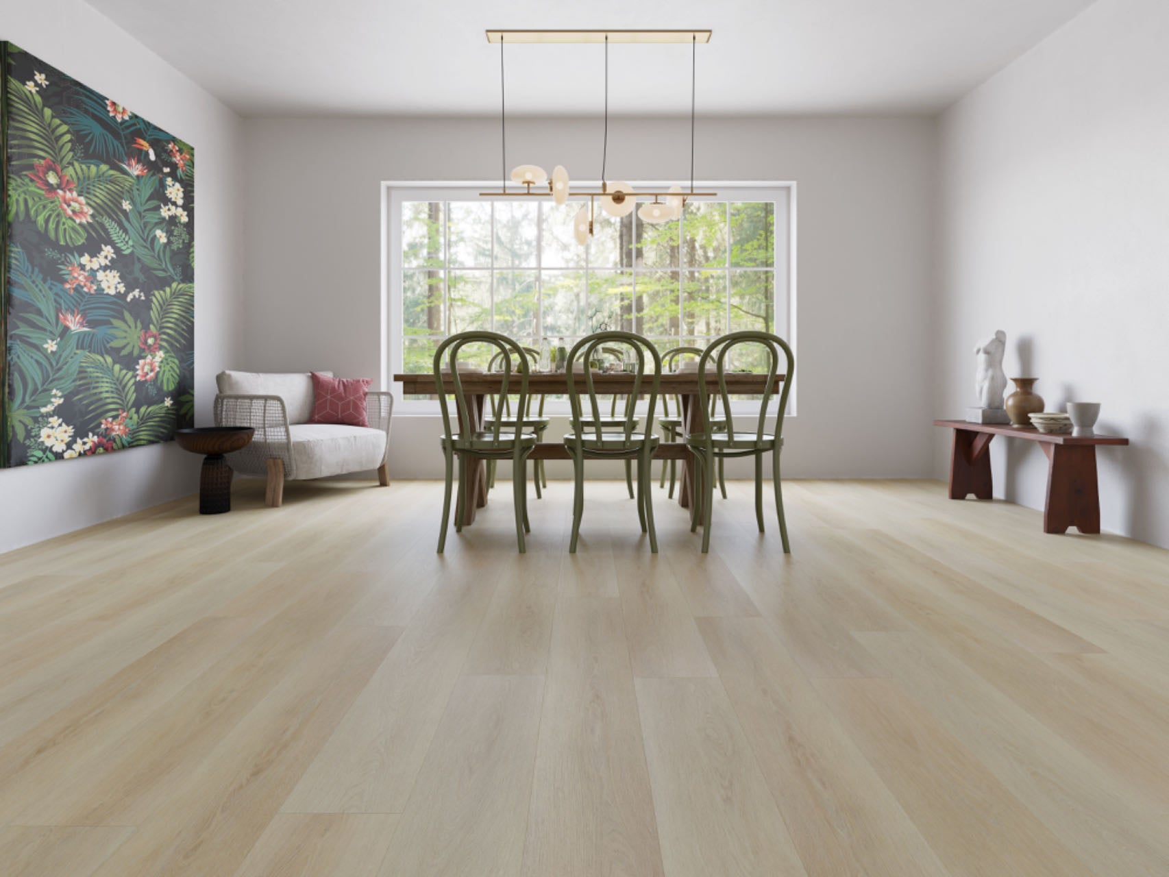 6.5MM SPC Vinyl Flooring - A