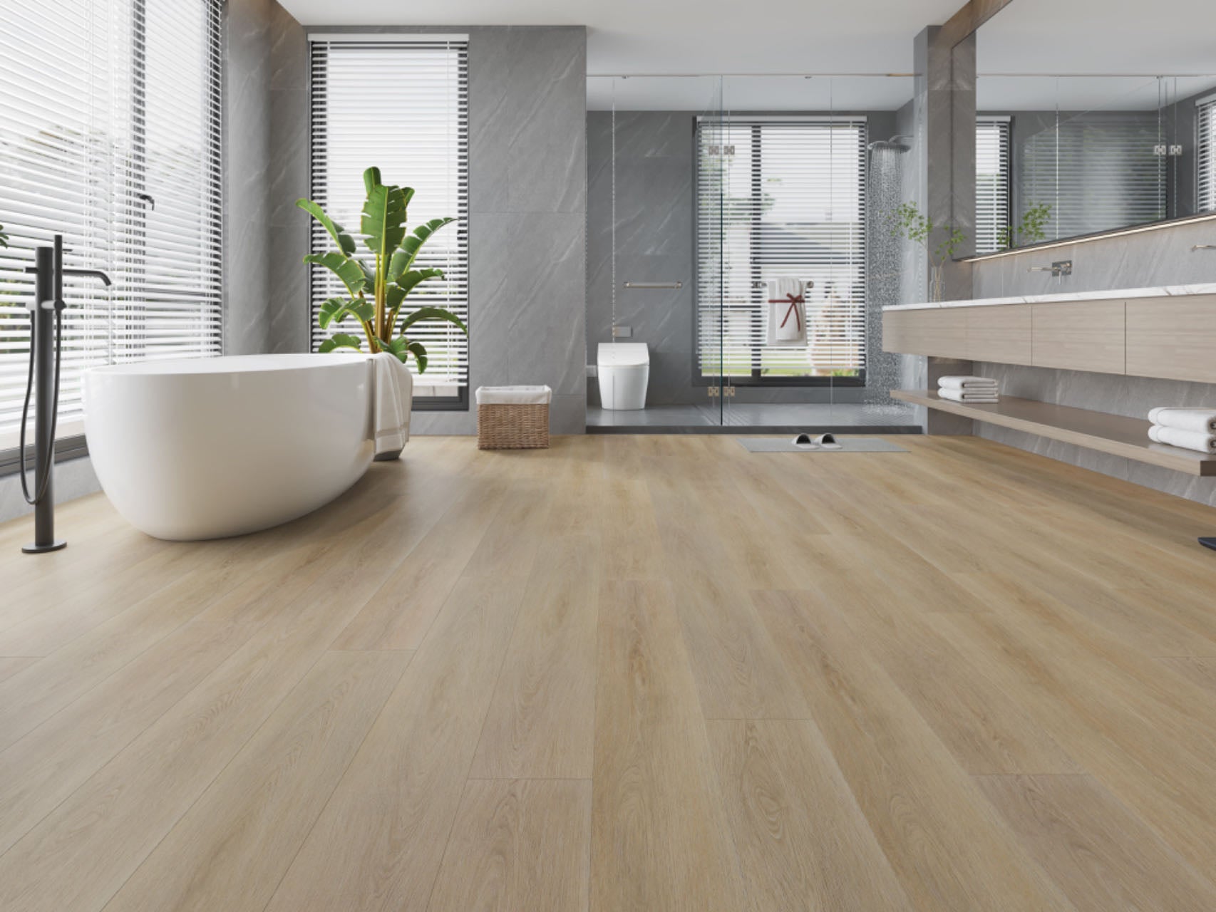 6.5MM SPC Vinyl Flooring - B