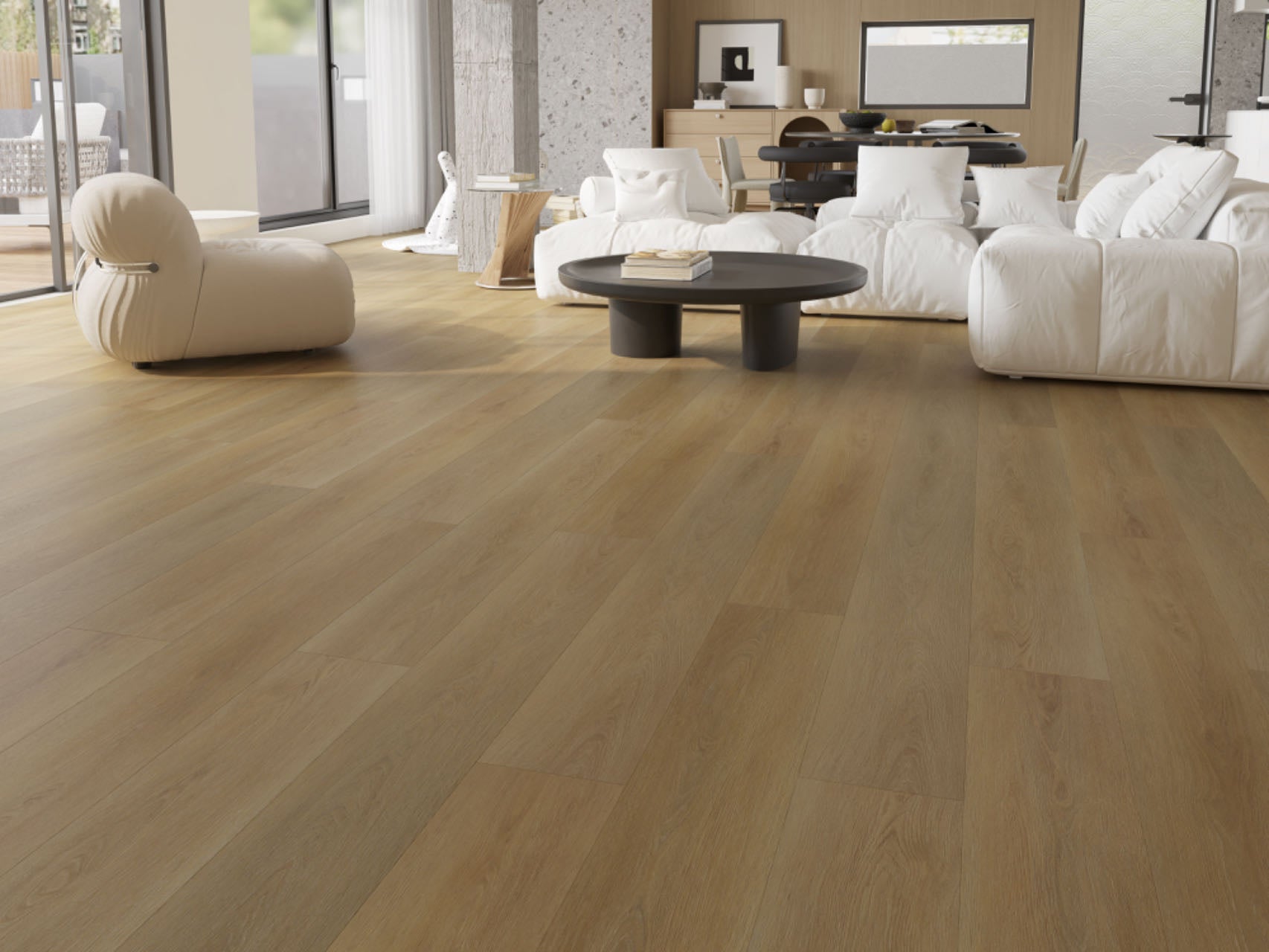 6.5MM SPC Vinyl Flooring - C