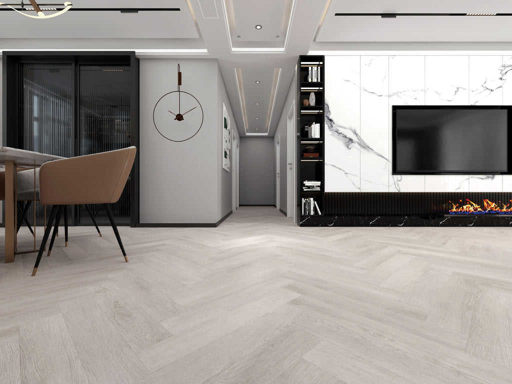 THE GREY HERRINGBONE