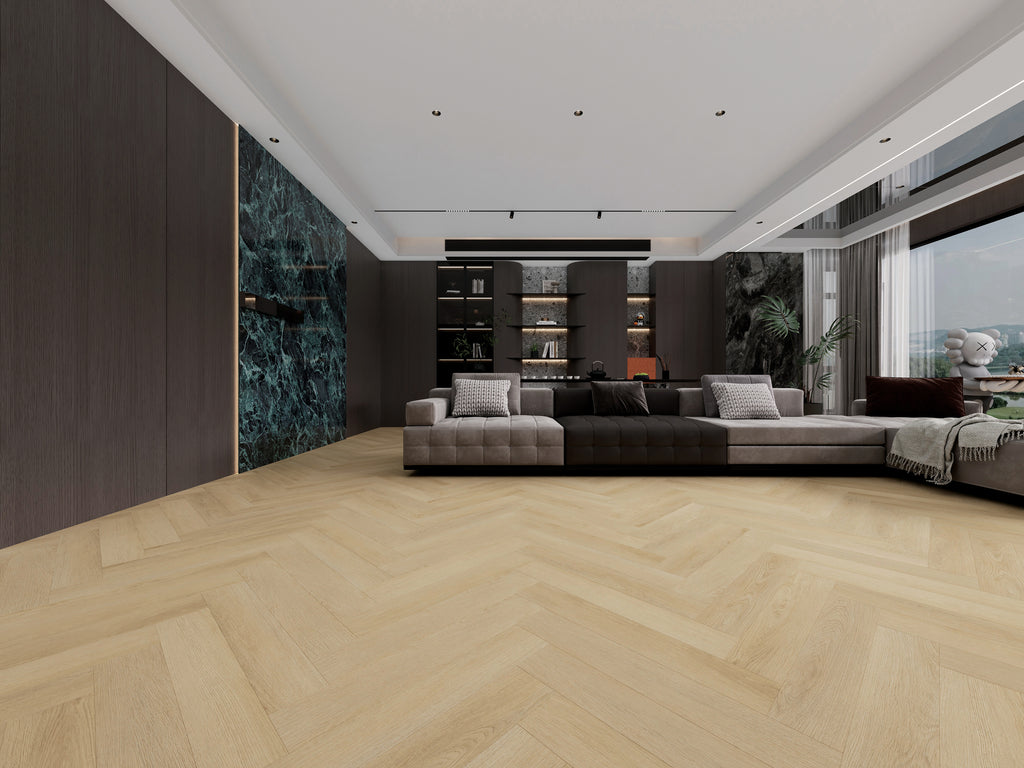 THE BLONDE HERRINGBONE