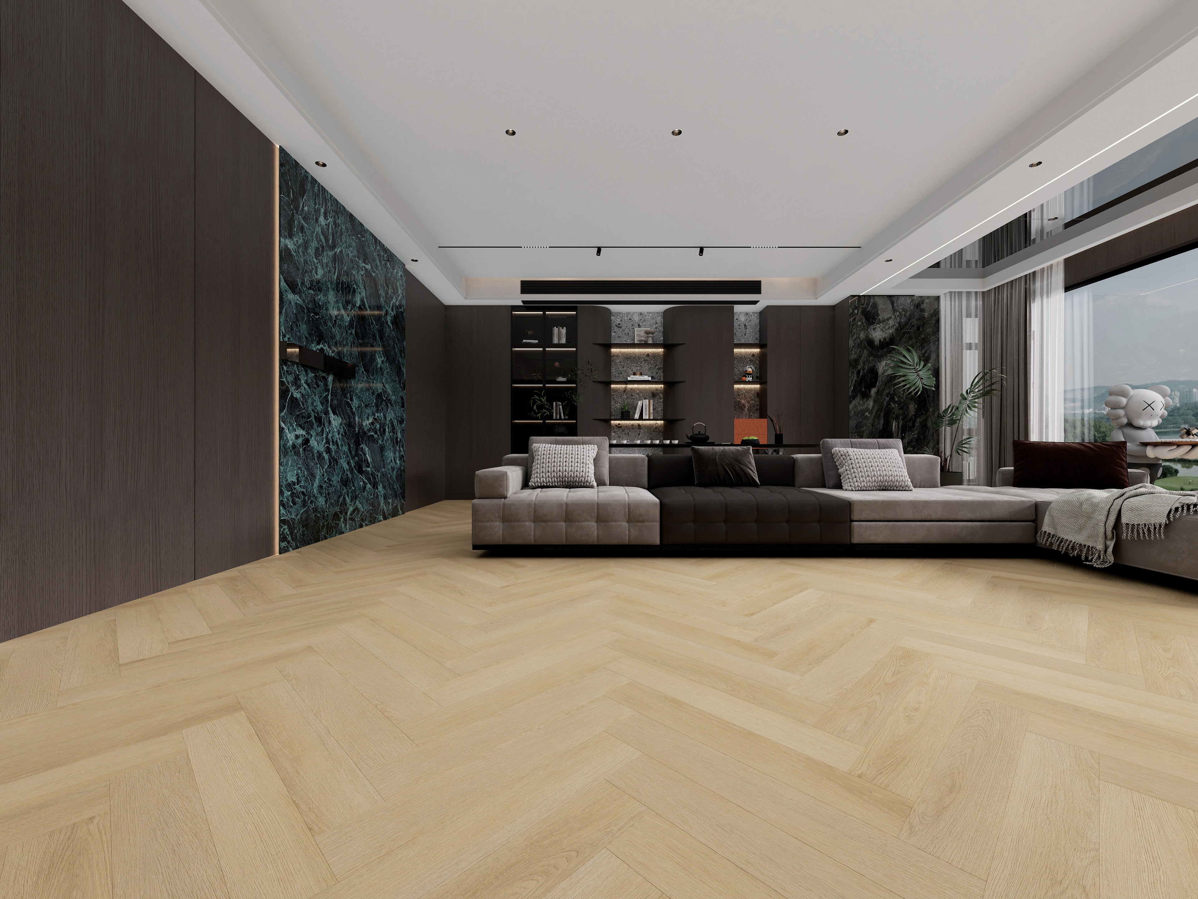 THE BLONDE HERRINGBONE